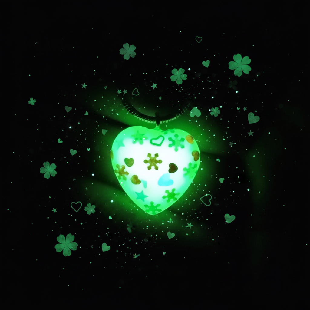Glowing Heart Pendant Enhanced